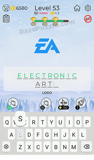 dingbats logo quiz level 53 answer