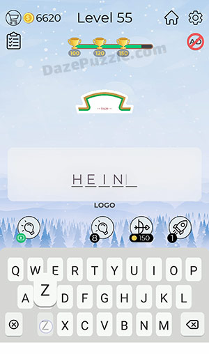 dingbats logo quiz level 55 answer