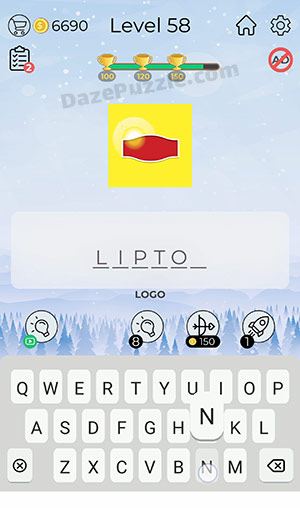 dingbats logo quiz level 58 answer