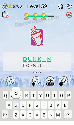 dingbats logo quiz level 59 answer