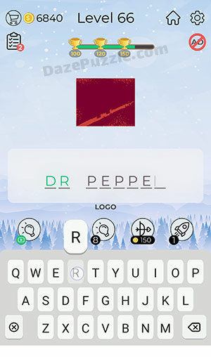 dingbats logo quiz level 66 answer
