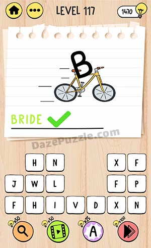 brain test tricky words level 117 answer