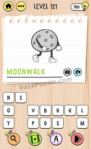 brain test tricky words level 121 answer