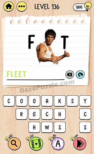 brain test tricky words level 136 answer