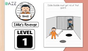 brain test 2 eddies revenge level 1