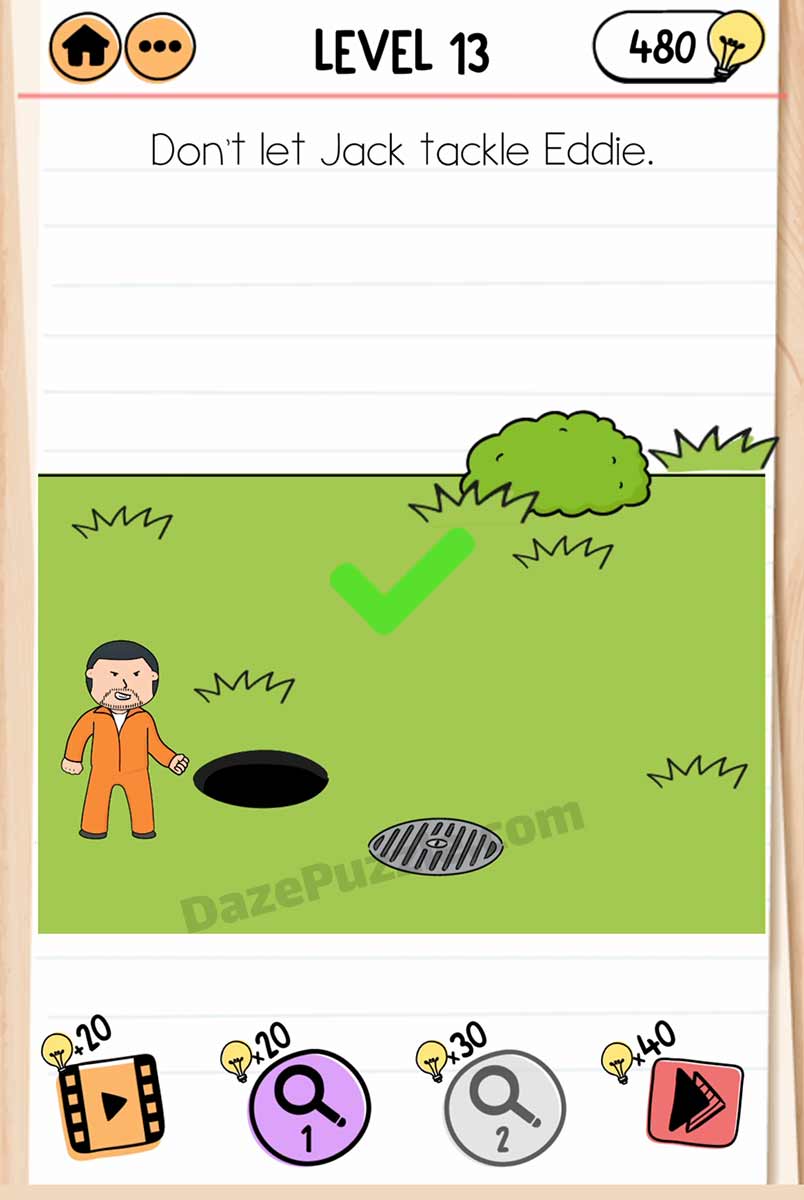 brain test 2 eddies revenge level 13 answer