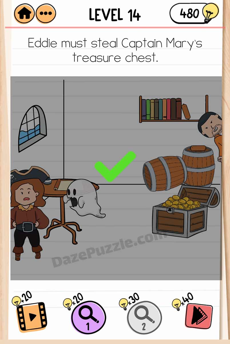 brain test 2 eddies revenge level 14 answer