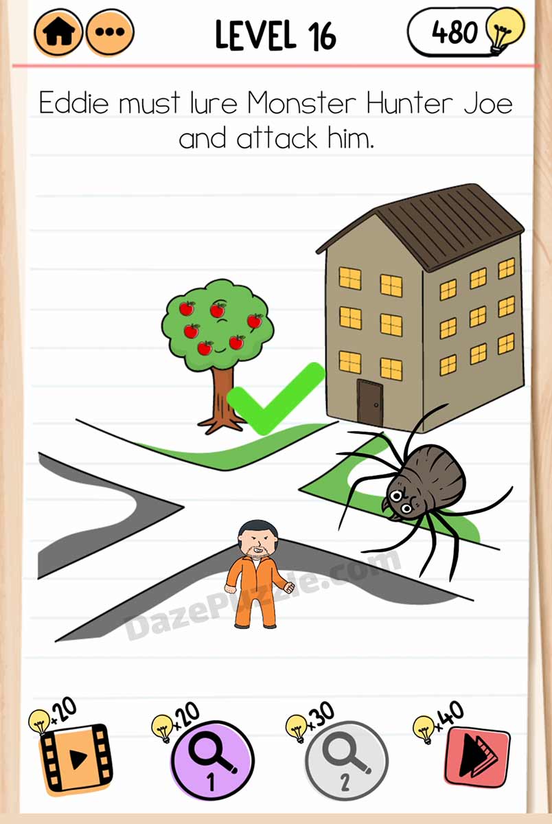 brain test 2 eddies revenge level 16 answer