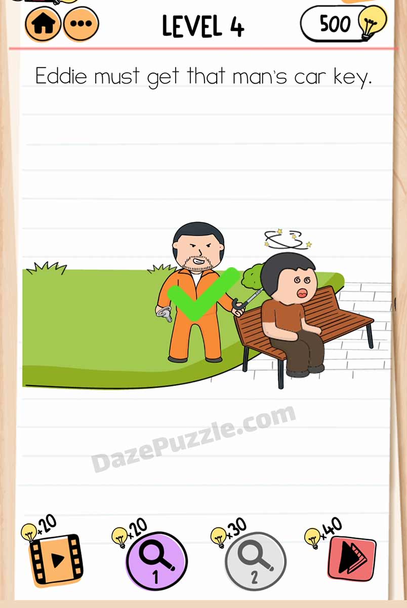 brain test 2 eddies revenge level 4 answer