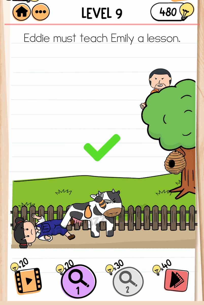 brain test 2 eddies revenge level 9 answer