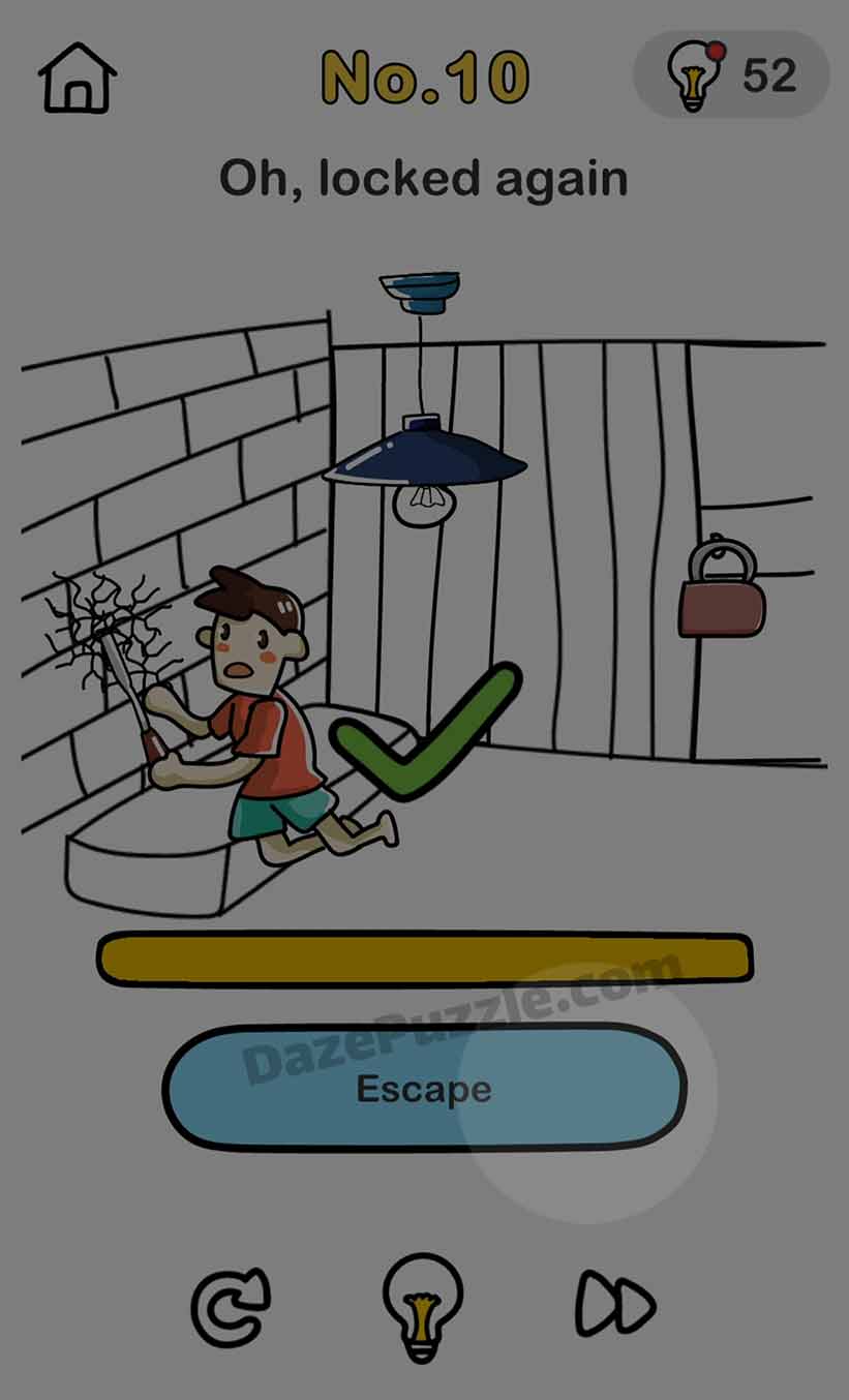 brain out escape room level 10 answer