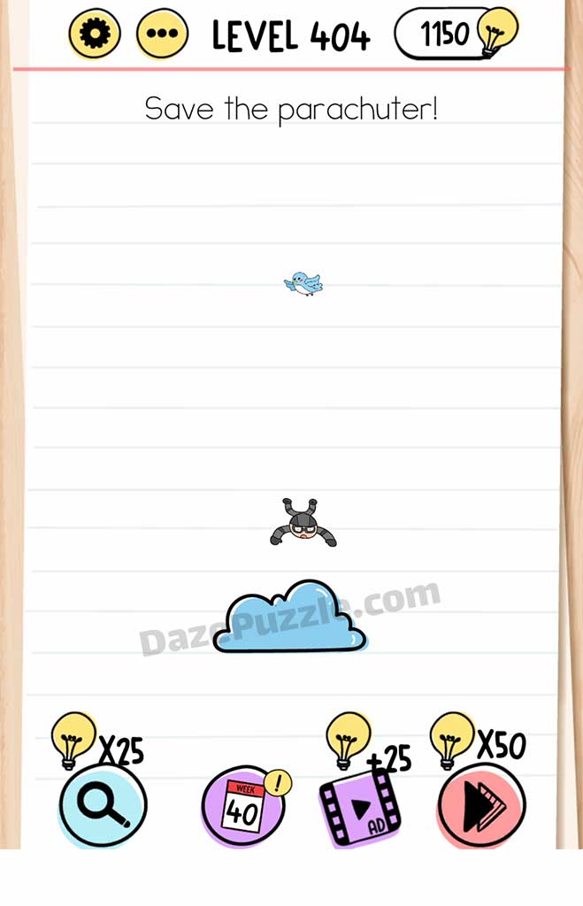 brain test level 404 answer