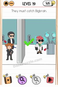 brain test 2 smith and joe vs professor bigbrain level 19 answer