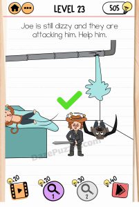 brain test 2 smith and joe vs professor bigbrain level 23 answer