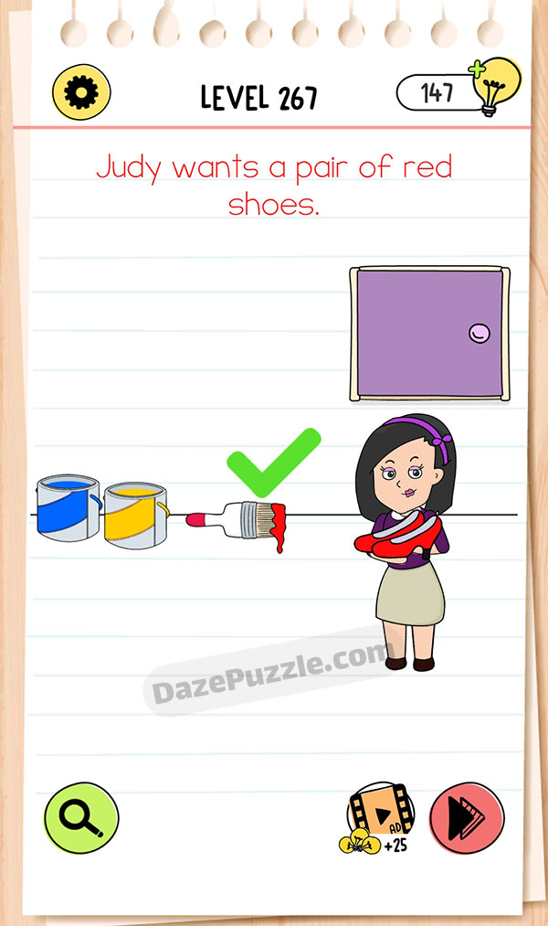 brain test 4 level 267 answer