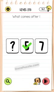 brain test 4 level 273 answer