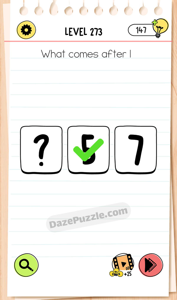 brain test 4 level 273 answer