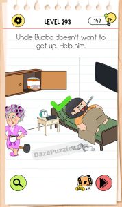 brain test 4 level 293 answer
