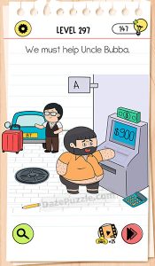 brain test 4 level 297 answer