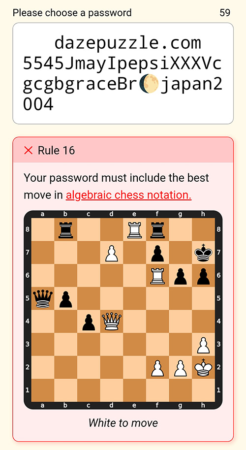 Password Game Rule 16