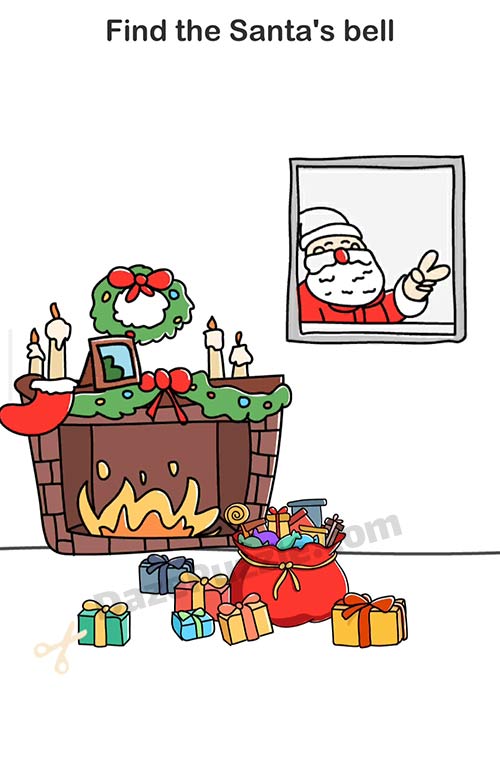 brain out save santa level 5 answer