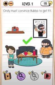 brain test 2 fitness with bubba level 1 answer