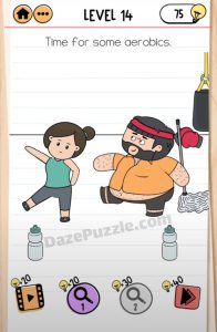brain test 2 fitness with bubba level 14 answer