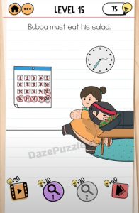 brain test 2 fitness with bubba level 15 answer