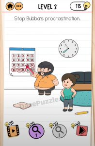 brain test 2 fitness with bubba level 2 answer