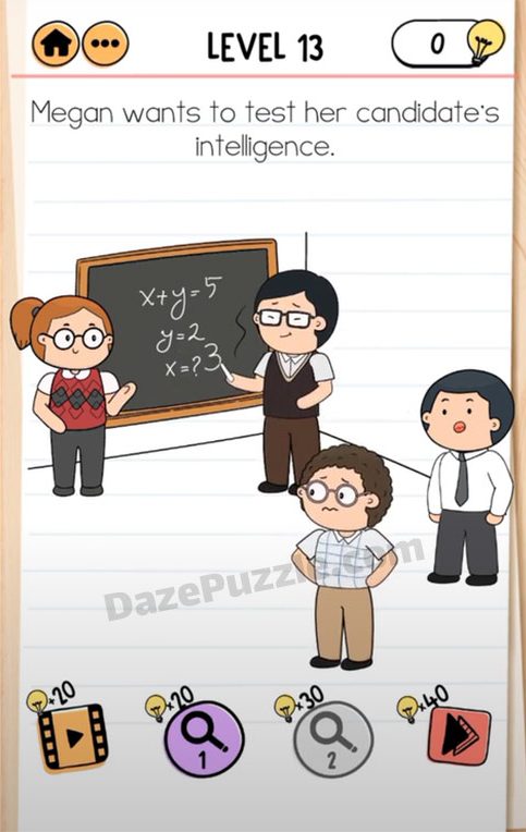 brain test 2 prom dates level 13 answer