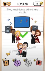 brain test 2 prom dates level 18 answer