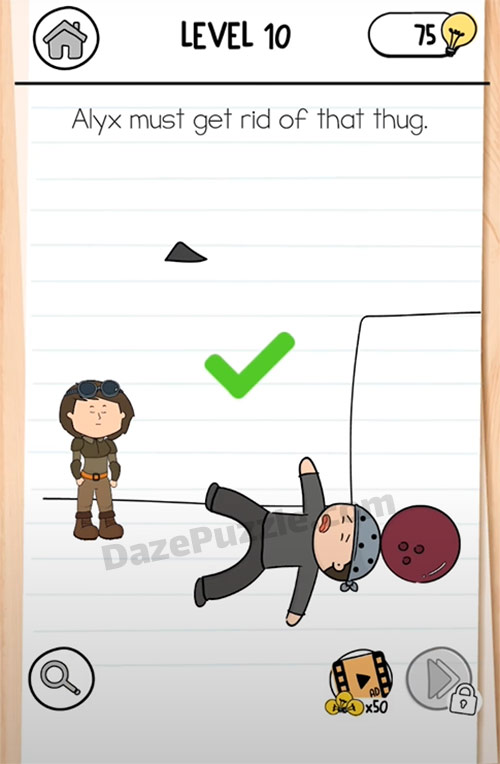 brain test 3 level 10 answer
