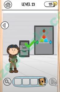 brain test 3 level 23 answer