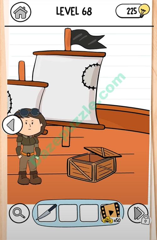 brain test 3 level 68 answer