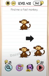 brain test level 432 answer
