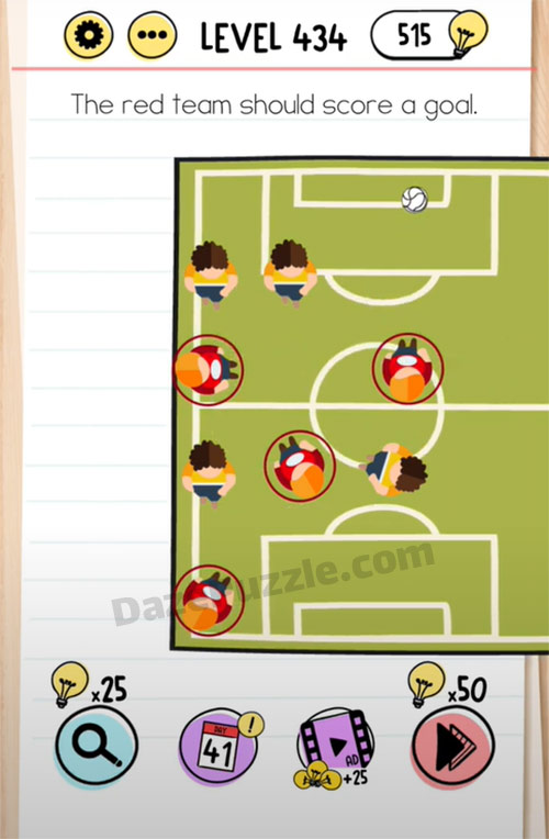 brain test level 434 answer