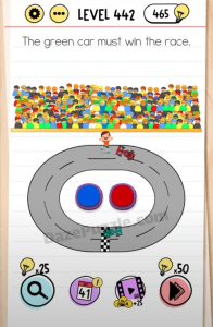 brain test level 442 answer