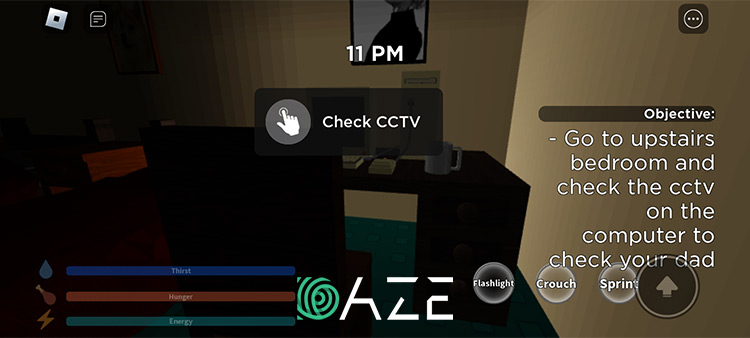 CCTV in weird strict dad