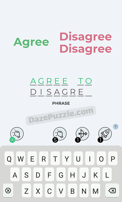 dingbats level 12 agree disagree answer