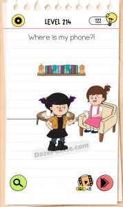 brain test 4 level 214 answer