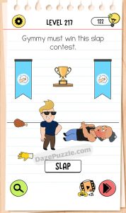brain test 4 level 217 answer