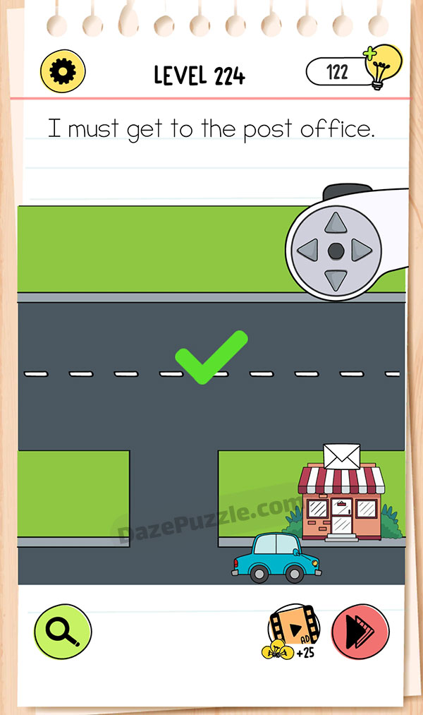 brain test 4 level 224 answer