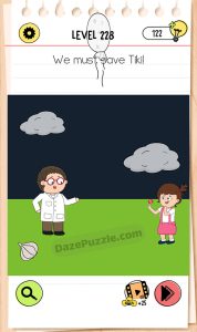 brain test 4 level 228 answer