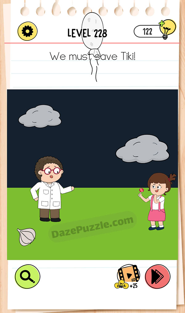 brain test 4 level 228 answer