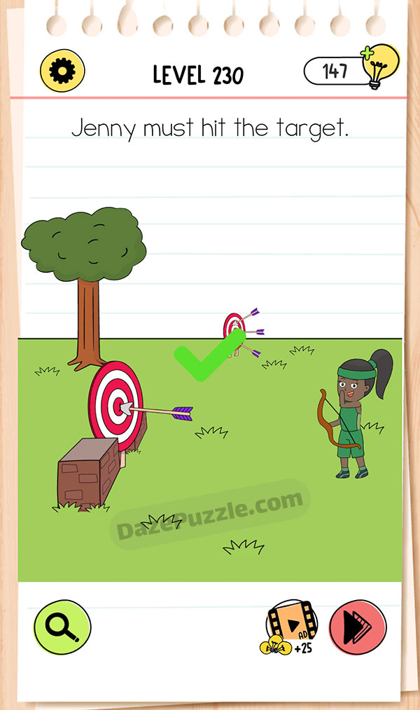 brain test 4 level 230 answer