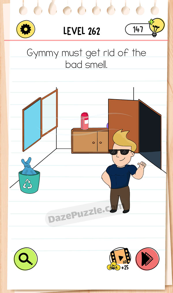 brain test 4 level 262 answer