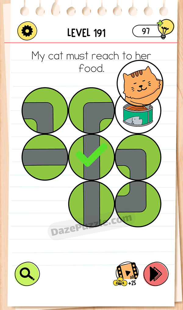 brain test 4 level 191 answer