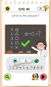 brain test 4 level 193 answer