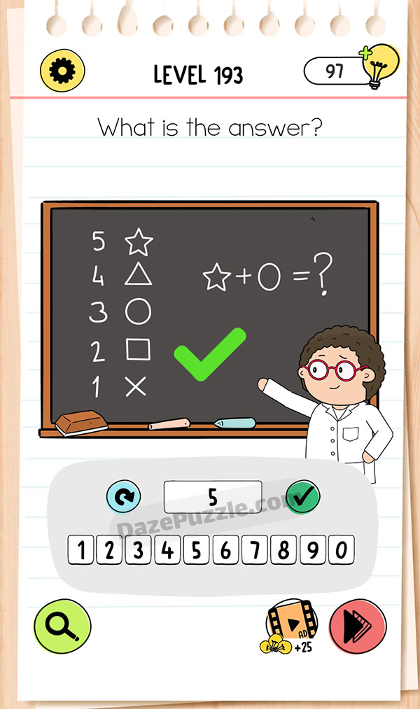 brain test 4 level 193 answer