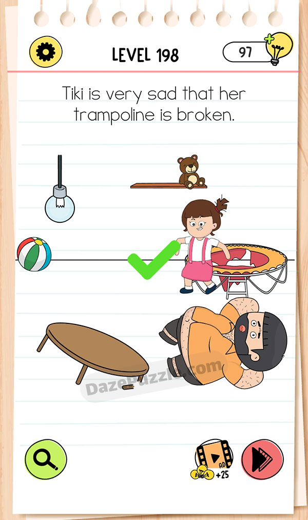 brain test 4 level 198 answer